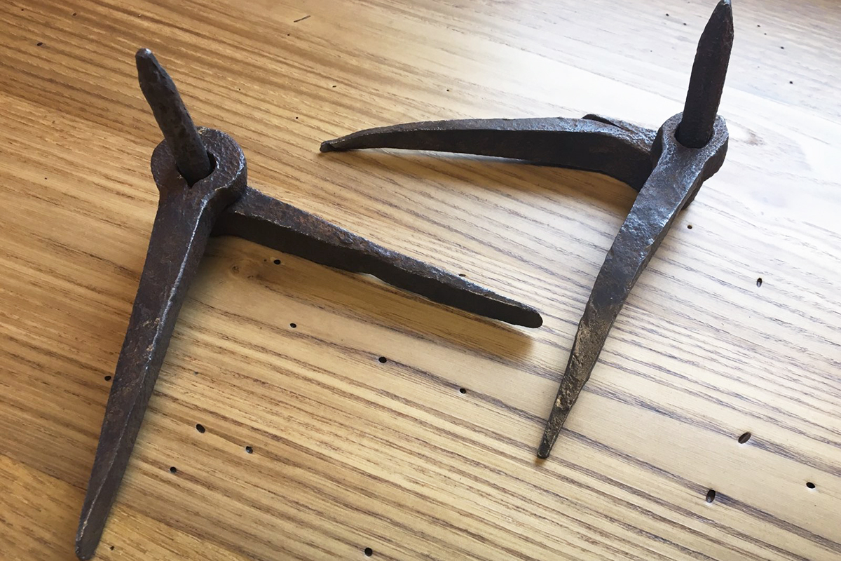 reclaimed antique iron hardware